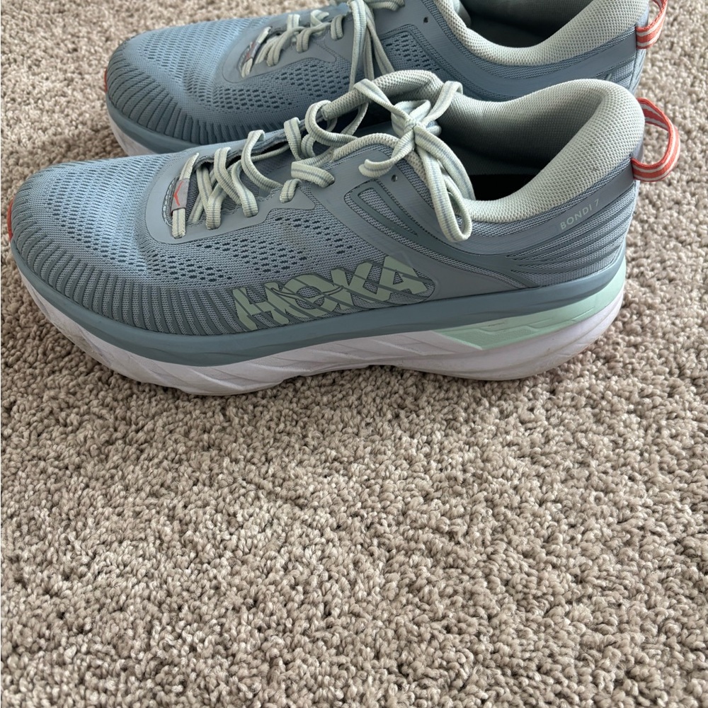 Hoka One One Bondi  Size 11 Wide Open Woman Sneakers Excellent condition